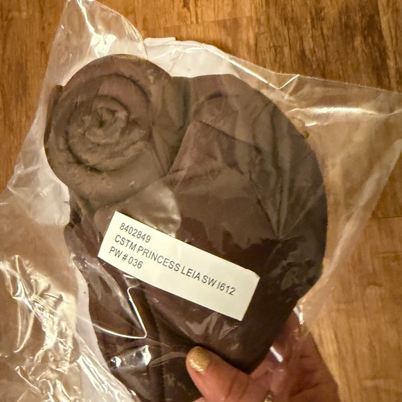 Star Wars Princess Leia Infant Costume 6-12 Months Disney Baby NEW - Picture 4 of 8